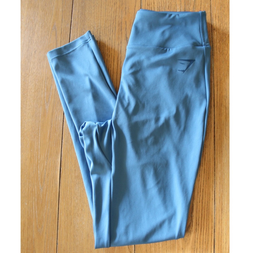 Gymshark Preowned Coastal Blue Leggings Medium